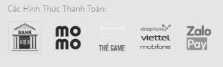 Các hình thức thanh toán tại Thantaiapp