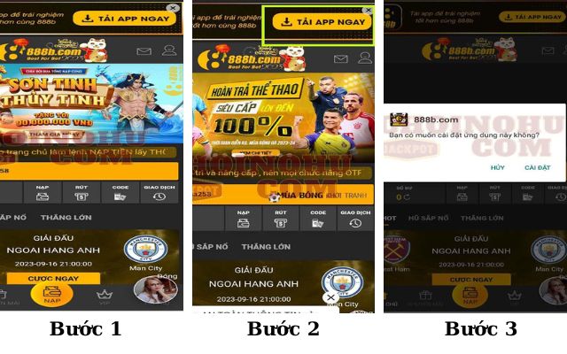 Hướng dẫn tải app về điện thoại