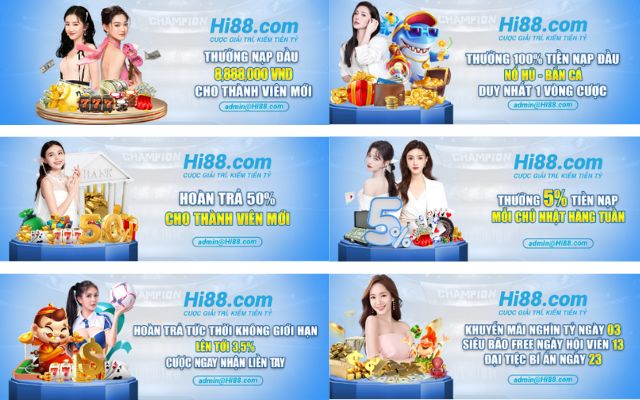 Những khuyến mãi nổi bật của Hi88g com