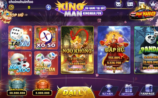 Những câu hỏi về Kingman.fun