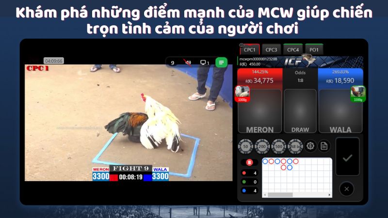 Khám phá những điểm mạnh của MCW giúp chiến trọn tình cảm của người chơi 